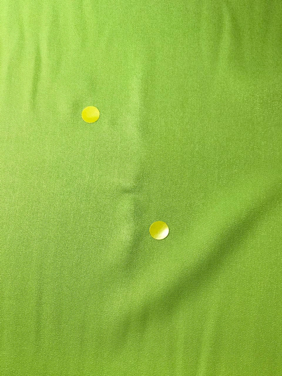 Viscose Twill Fabric Yellow Green