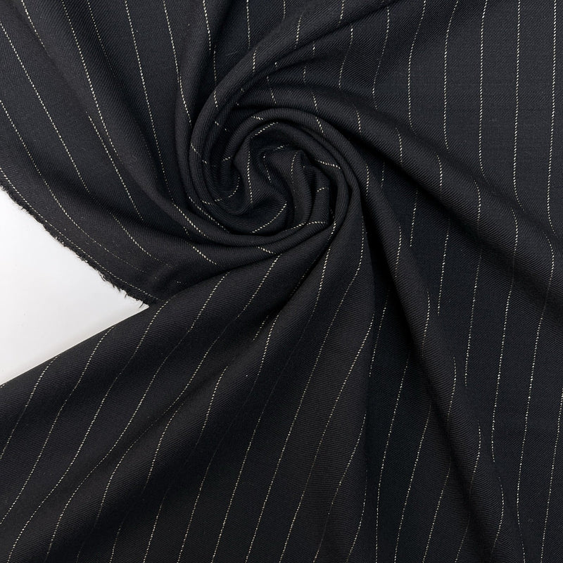 Wool Twill With Lurex