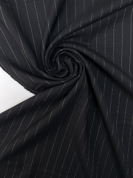 Wool Twill With Lurex
