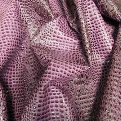 Passion Purple Keys Gator 3D Embossed Vinyl Fabric,