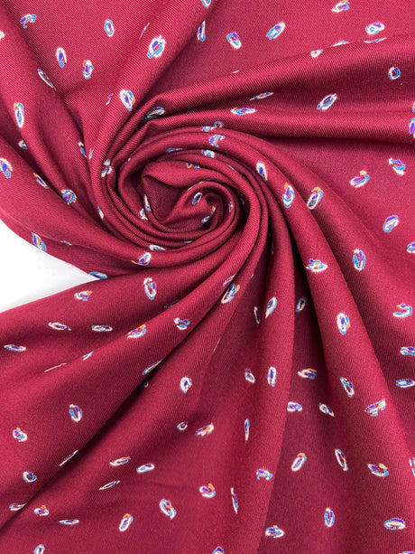 Acrylic Twill Printed Multicolour