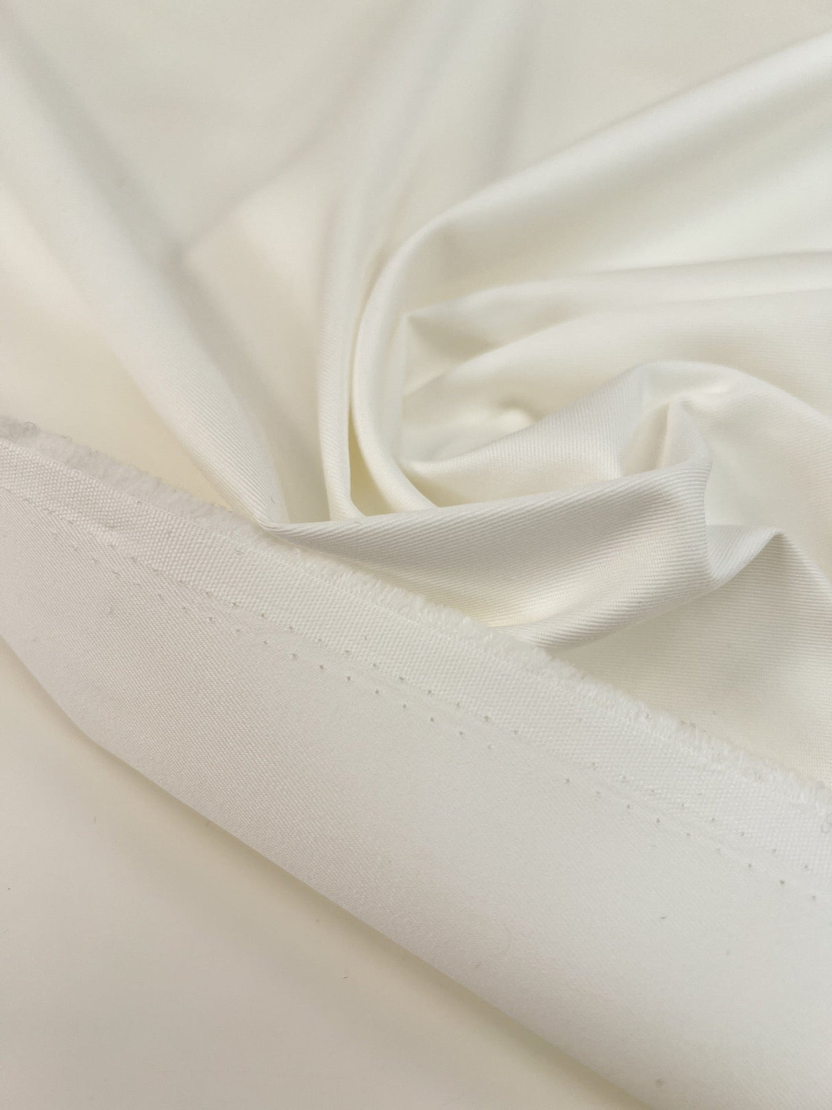 Cotton Gabardine White Shade