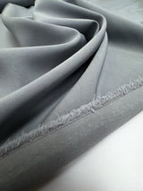 Polyester Elastane Woven Gray