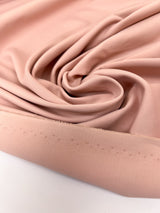 Pink Stretch Polyester Knitted Fabric