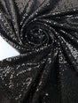 Black Lurex Knitted Fabric