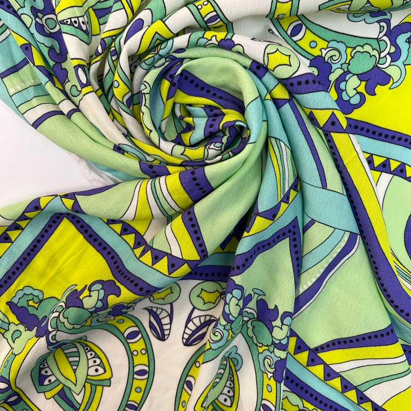 Printed Viscose Staple Fabric