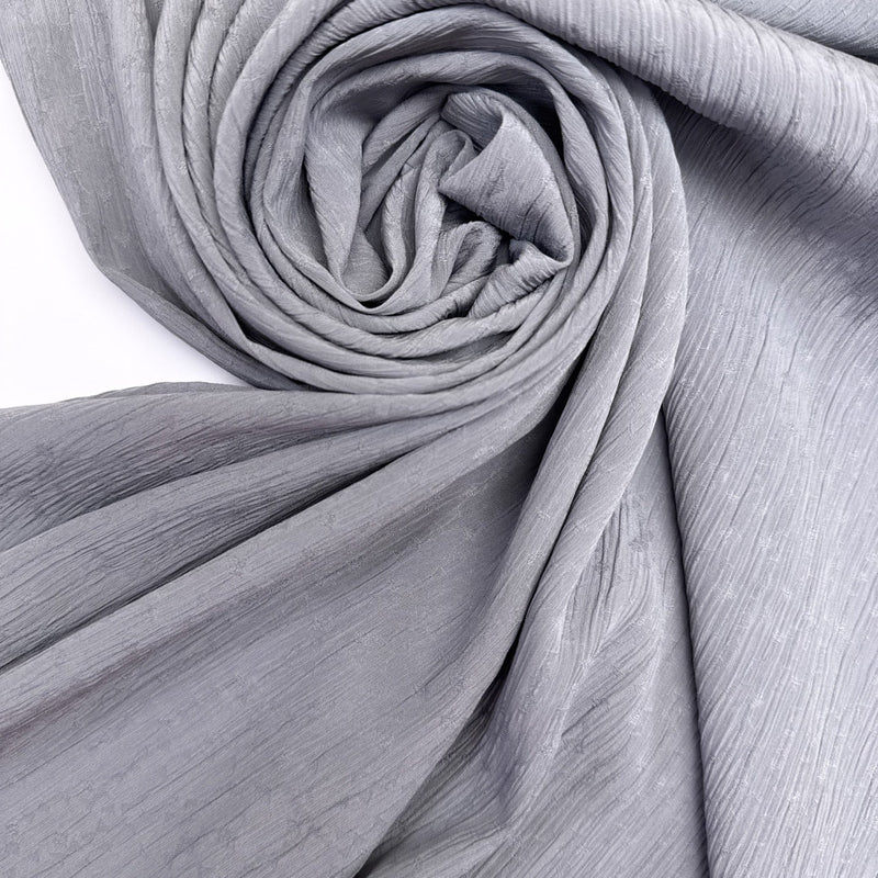 Polyamide Woven Crinkled Gray