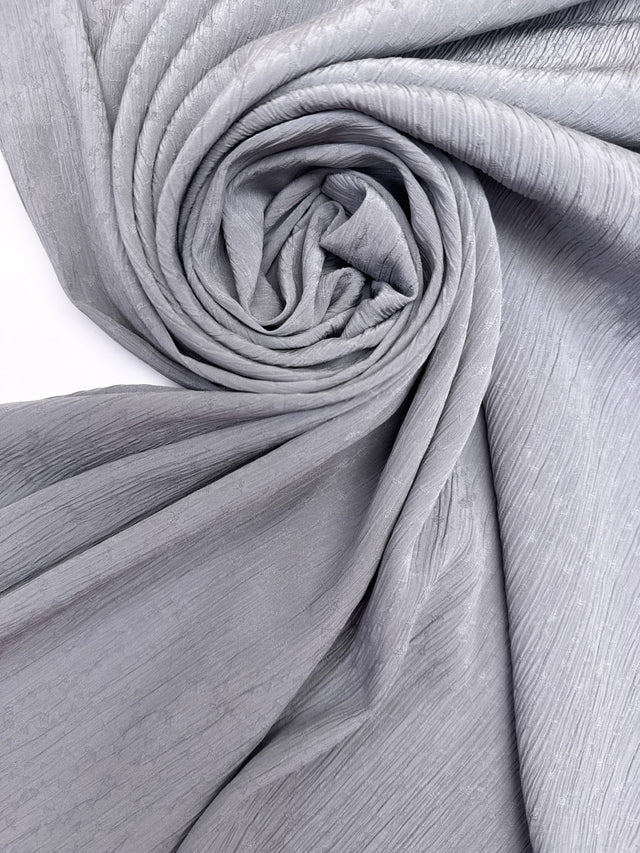 Polyamide Woven Crinkled Gray