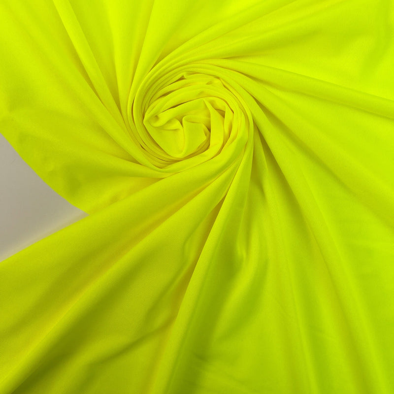 Stretch Knitted Fabric Yellow Green