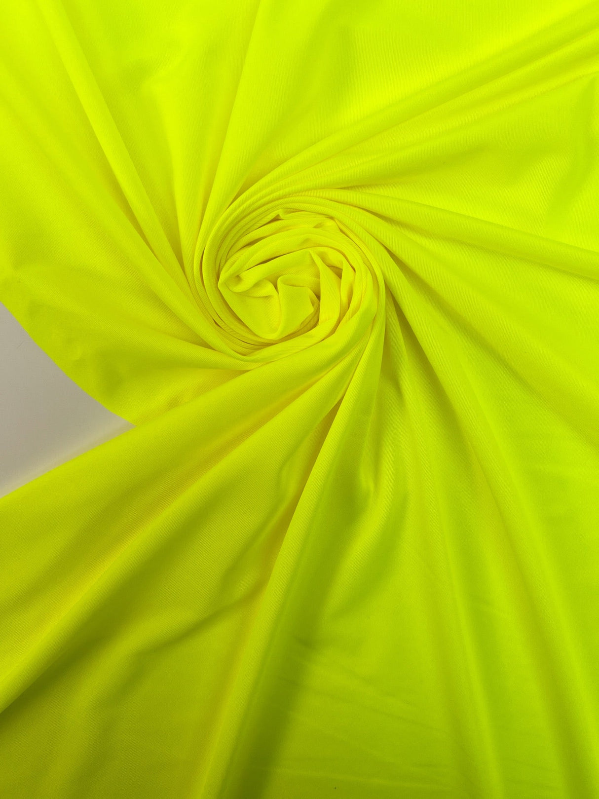Stretch Knitted Fabric Yellow Green
