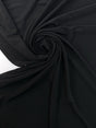 Black Knitted Fabric Dress