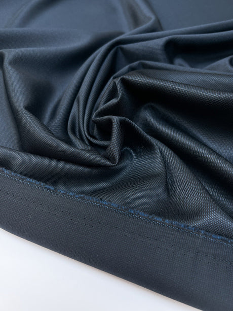 Jacquard Changeant Fabric Blue Black