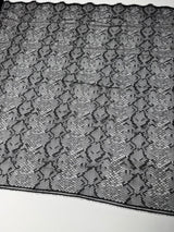 Black Viscose Lace