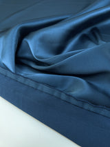 Blue Twill Stretch Fabric