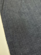 Cotton Denim Striped Blue Stretch