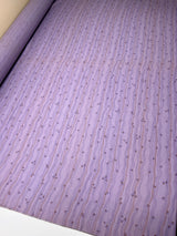 Wool Woven Striped Purple
