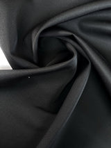 Black Wool Polyamid Woven