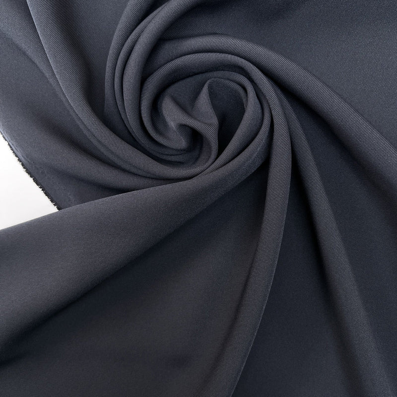 Gray Blue Blend Twill Suit Fabric