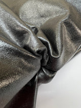 Black Cotton Knitted Fabric