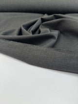 Wool Polyamid Tweed Gray Black