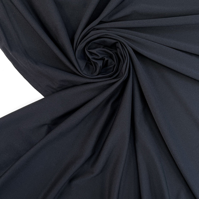 Black Polyamide Stretch Knit
