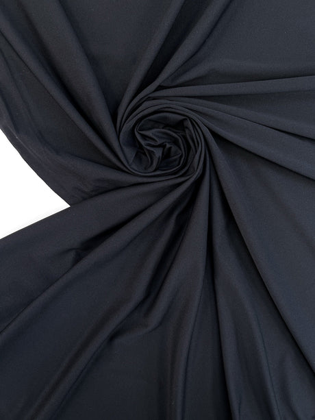Black Polyamide Stretch Knit