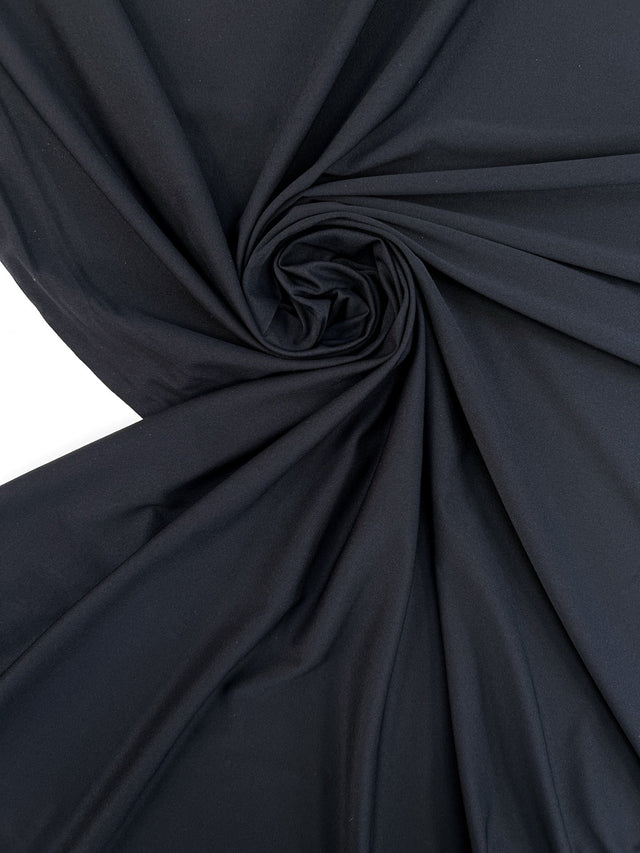 Black Polyamide Stretch Knit