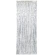 Silver Fringe Curtain 3ft x 8ft
