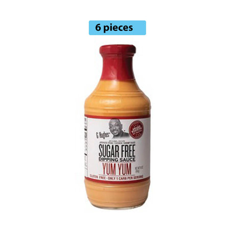 G HUGHES SUGAR FREE YUM YUM DIPPING SAUCE 16 OZ BOTTLE