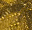 3MM Baby Sequins On A Knit Solid Yellow Sequins Fabric - Yellow Confetti Dot, 41/42" Width (1 Yard)