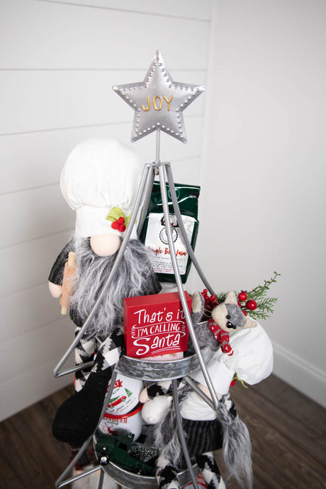 4” Wood Holiday Sign