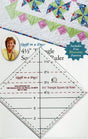 Quilting Ruler Triangle Square Up 4-1/2in Clear Plastic