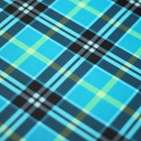 Modern Plaid Polyester Spandex Fabric - Multicolor Tartan Plaid Print, 58/60" Width, 240 GSM (1 Yard)