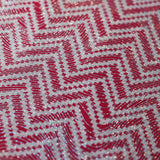 Zig Zag Racer Foil Polyester Spandex Fabric - Sparkly Chevron Foil Print, 58/60" Width (1 Yard)