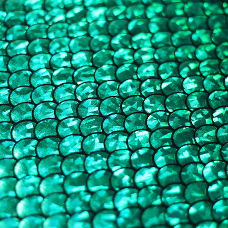 Mermaid Hologram Nylon Spandex Fabric - Assorted Colors Hologram Mermaid Fish-Scale, 58/60" Width (1 Yard)