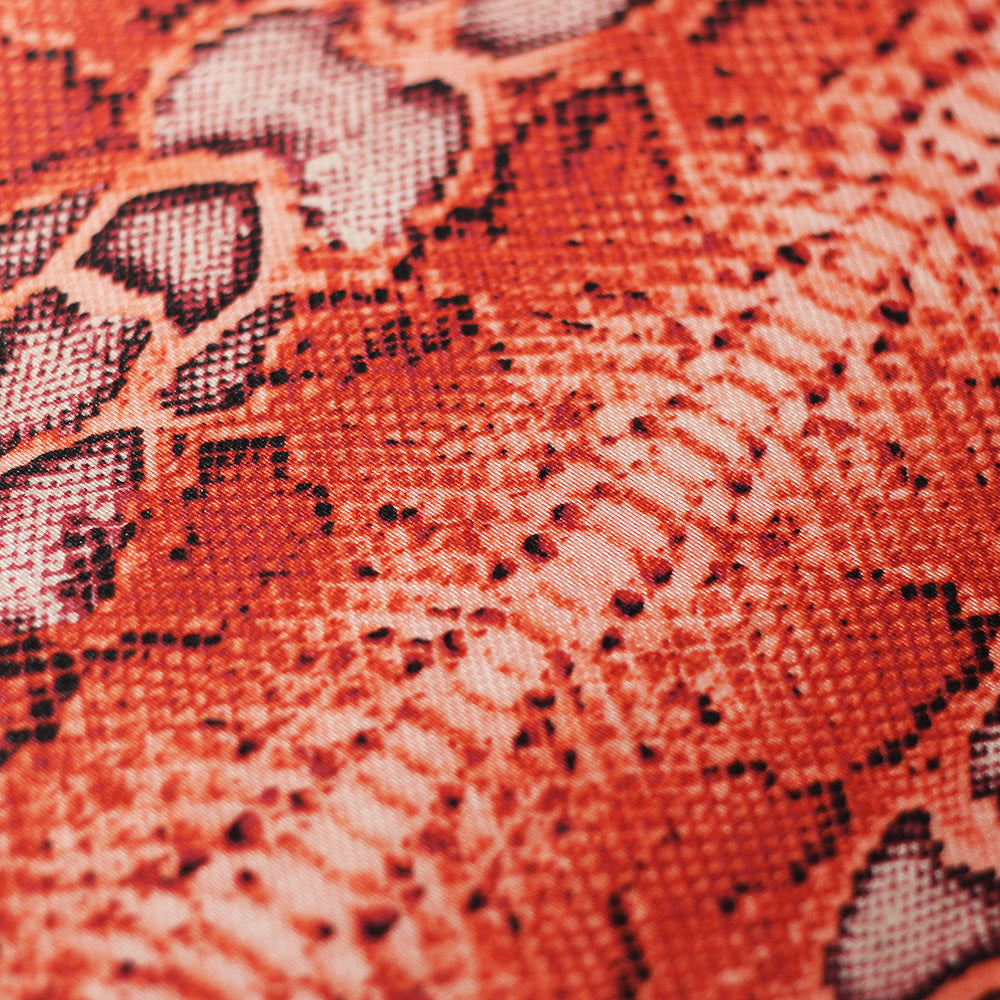 Snake Skin Polyester Spandex Fabric - Assorted Colors, Animal Snake Print, 58/60" Width (1 Yard)