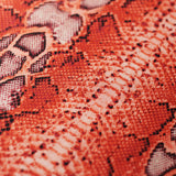 Snake Skin Polyester Spandex Fabric - Assorted Colors, Animal Snake Print, 58/60" Width (1 Yard)