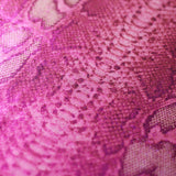 Snake Skin Polyester Spandex Fabric - Assorted Colors, Animal Snake Print, 58/60" Width (1 Yard)
