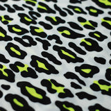 Bedrock Polyester Spandex Fabric - Multi Leopard Print, 58/60" Width (1 Yard)