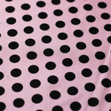 E-Z Dots Nylon Spandex Fabric - Large Polka Dots Print, 58/60" Width (1 Yard)