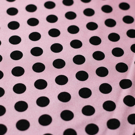 E-Z Dots Nylon Spandex Fabric - Large Polka Dots Print, 58/60" Width (1 Yard)