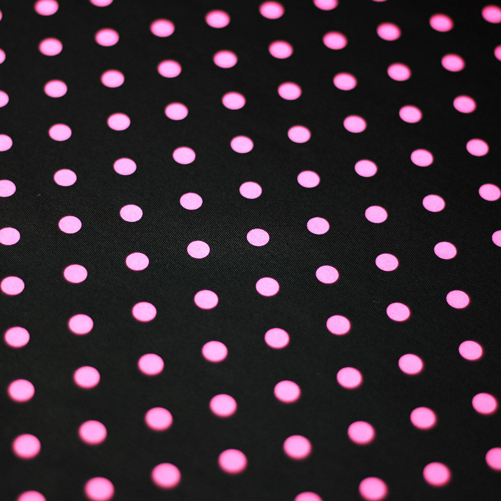 Dippin Dotz Poly Spandex Fabric - Small Polka Dots, Multiple Colors, 58/60" Width (1 Yard)