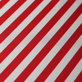 Lucky Stripes Polyester Spandex Fabric - Multi Stripe Print, 58/60" Width (1 Yard)