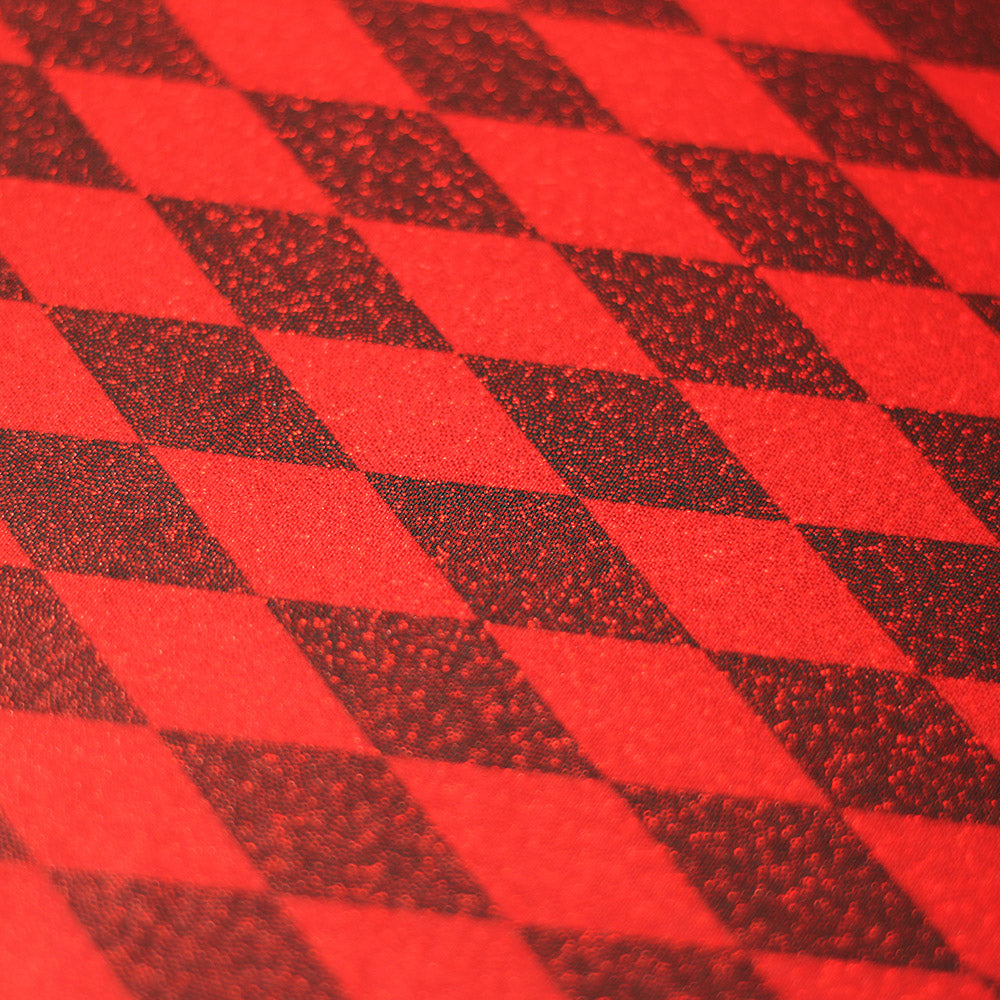 Harlequin Polyester Spandex Fabric - Diamond Print, Assorted Colors, 58-60" Width (1 Yard)