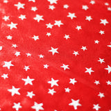 Matrix Stars And Stripes Nylon Spandex Fabric - Red Blue Silver Stars And Stripes Hologram, 58-60" Width (1 Yard)