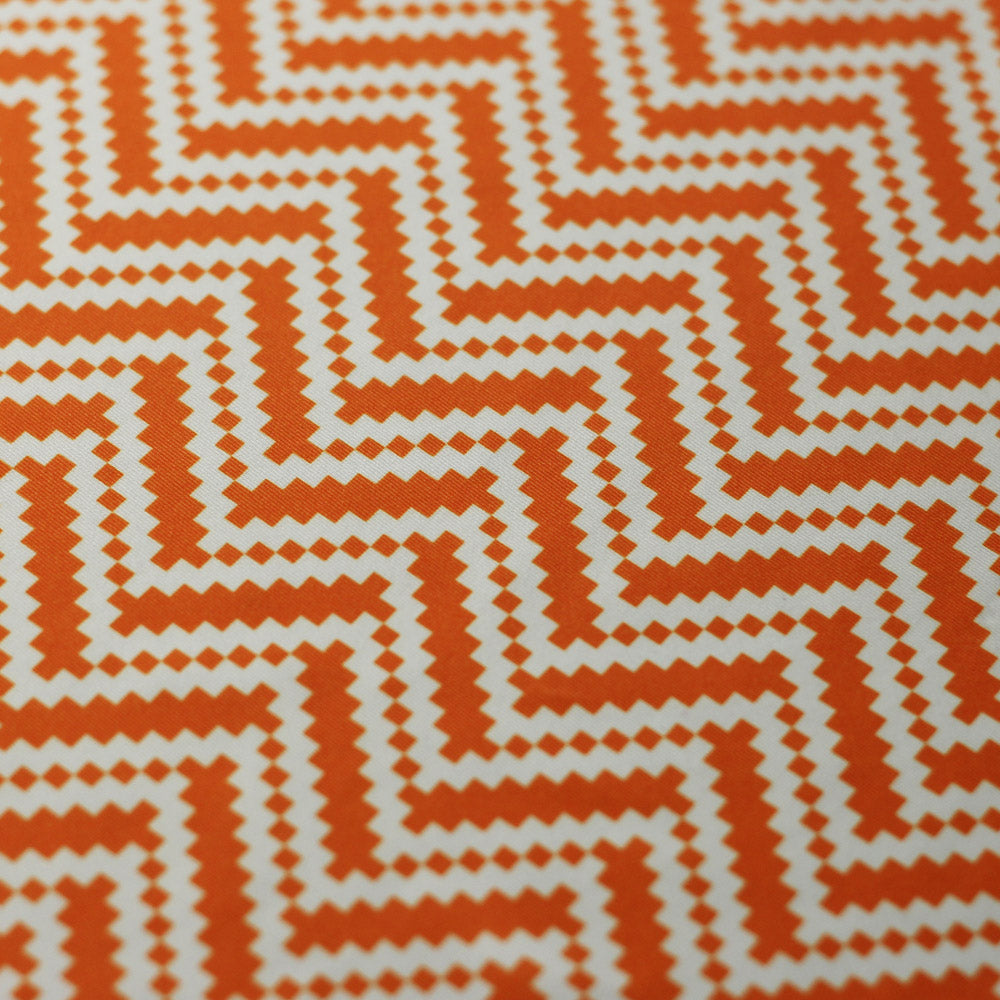 Zig Zag Racer Polyester Spandex Fabric - Multiple Colors, Chevron Zig Zag, 58/60" Width (1 Yard)