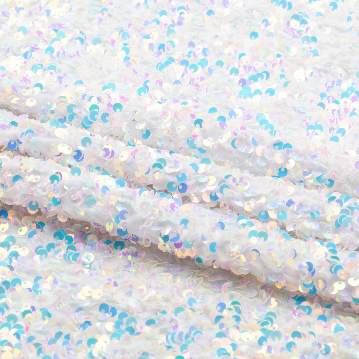 Stretch Velvet Sequin Fabric