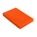 Acrylic Felt 9x12 Sheet Packs Light Orange