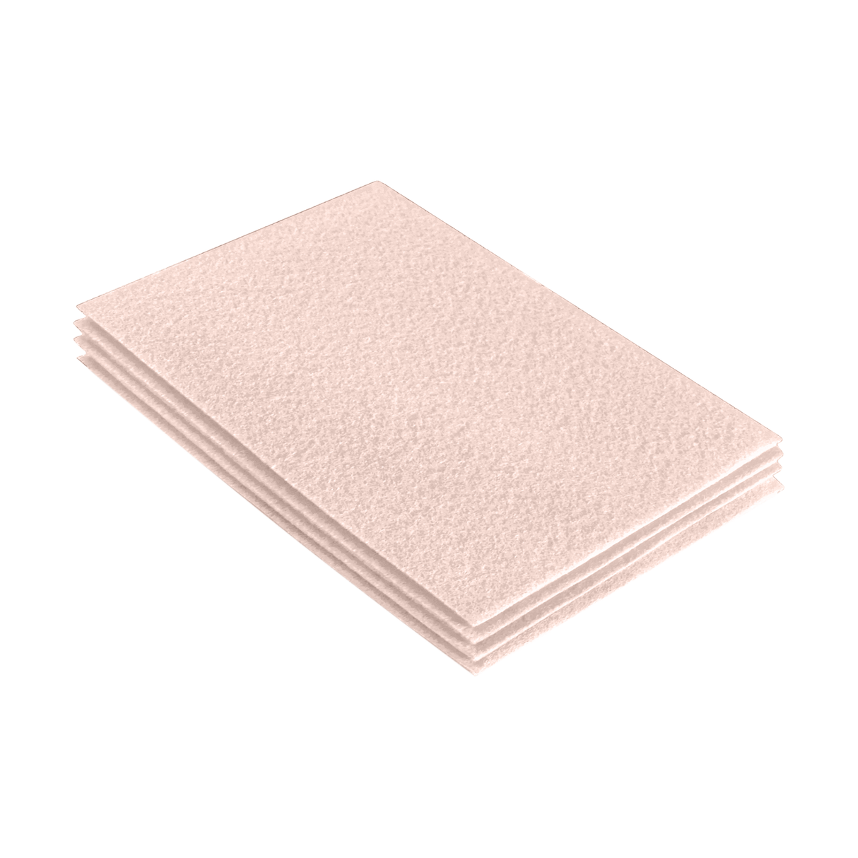 Acrylic Felt 9x12 Sheet Packs Ivory