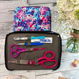 Sewing Kit Floral Pattern 4 Piece Set